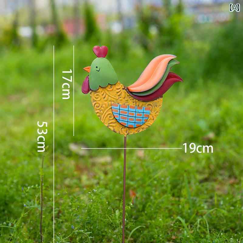 装飾　飾り　ディスプレイ 小 動物 フラワーアレンジメント 装飾品 庭 屋外 装飾 B &ampamp 環境 創造 ..