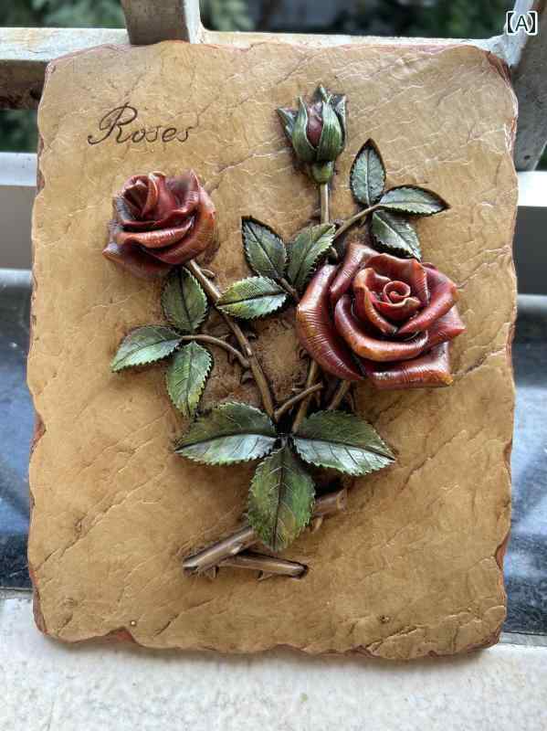 装飾 飾り ディスプレイ の レトロ 田園 風 樹脂 レリーフ 壁 装飾 壁掛け ホーム オフィス ギフト