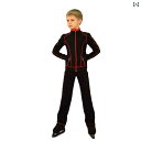 フィギュア スケート ウェア VALEVA ボーイズ スケート トレーニング セット フィギュア 服 子供 大人 アイスホッケー パフォーマンス 薄くて 厚手