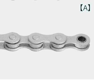 自転車　チェーン　マウンテンバイク 内装 変速 自転車 電動 アシスト 防 錆 チェーン 高強度 耐摩耗 ..