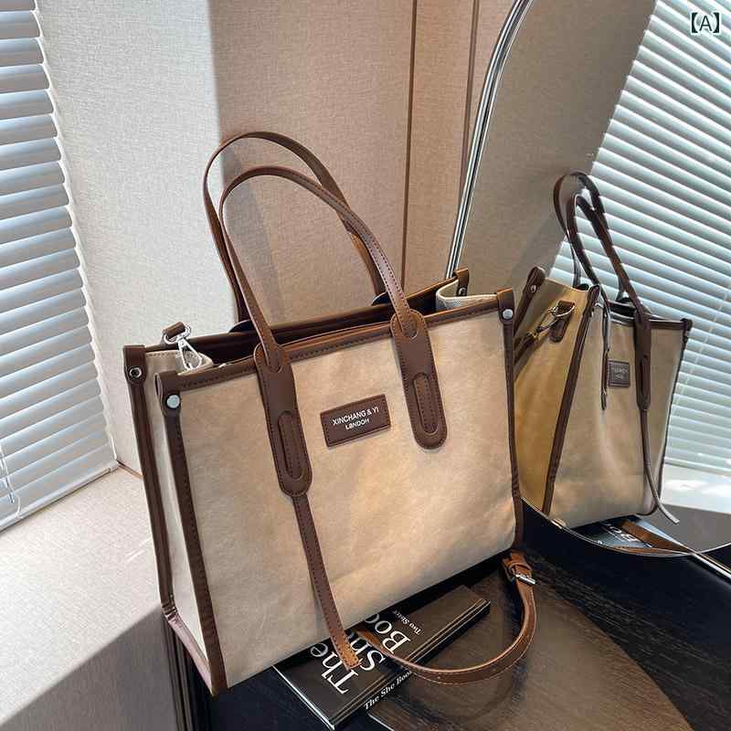 レディース　バッグ　ハンド 通勤用 バッグ 女性用大容量 2025年新 スタイル 高級 手持ち ショルダーバッグ クロス ボディ トートバッグ(4)