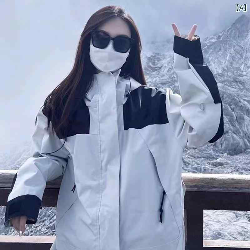 パーカー メンズ ジャケット ジャケット 男女 2024 スリーインワン 取り外し 可能 冬 裏起毛 厚手 アウトドア 防風 カップル