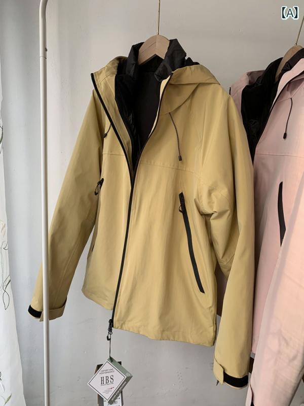 パーカー メンズ ジャケット グース ダウン ジャケット 男女兼用 アウトドア スリーインワン フード付き 冬 暖かい 防風 防水 登山 服