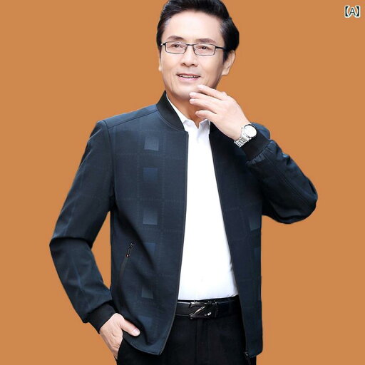 トップス ジャケット カジュアル お父さんの 春 アウター スーツ 中年 ジャケット メンズ 40 カジュアル 50歳お父さん 60 秋 薄手 トップス トップス ジャケット カジュアル お父さんの 春 アウター スーツ 中年 ジャケット メンズ 40 カジュアル 50歳お父さん 60 秋 薄手 トップス