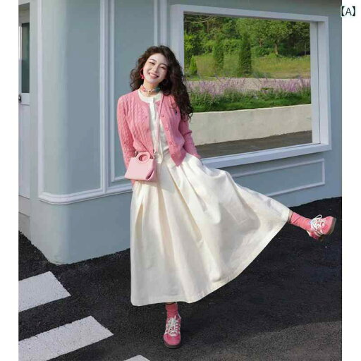 トップス ジャケット カジュアル 韓国 優しい カジュアル ファッション スーツ 女性用 秋冬用 スイート シック フェイク ツーピース セーター カーディガン スカート トップス ジャケット カジュアル 韓国 優しい カジュアル ファッション スーツ 女性用 秋冬用 スイート シック フェイク ツーピース セーター カーディガン スカート
