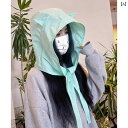 ターバン 帽子 スカーフ かわいい小 悪魔の 耳の 包帯 ヘッド スカーフ 帽子 レディース 夏 薄型 日よけ 防水 速乾 キャップ 潮