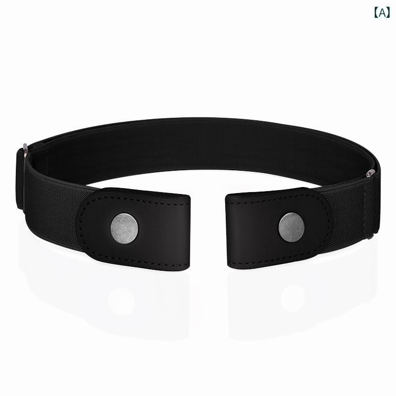 デニム　ジーンズ　おしゃれ メンズ ベルト 目に 見えない シームレス 夏 ジーンズ カジュアル 万能 伸..