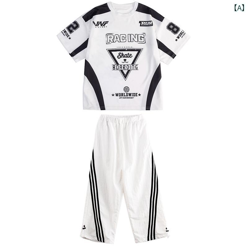 ストリート　子供　ダンス ストリート ダンス 子供用 服 クールで な ヒップ ホップ ドラム パフォーマンス 男の子 女の子