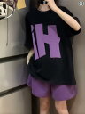 レディース 半袖 ショート 300 ジン 大きいサイズ ドーパミン アメリカン 半袖 ショート パンツ スーツ 男女 夏 グリーン 小 さわやか スポーツ ツー...