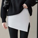 ストレート 生地 パンツ 小さい おならの カーテン ベースの アーティファクト フェイクの 裾は セーターの インナー レイヤーと マッチ しています 2025 フェイク ツーピース ヒップ カバー スカート