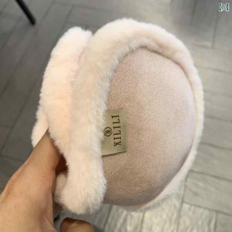 耳あて　イヤーマフ　かわいい 冬 屋外 乗馬 バッテリー カー 暖かい不 凍 液 イヤーマフ 女性 折りたたみ 式 防寒 裏起毛 厚手 イヤーウォーマー 耳 カバー