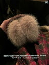 耳あて イヤーマフ かわいい 【 頭が 丸くない】 ウサギの 毛皮の かわいい 大きい ぬいぐるみ イヤーマフで 暖かい 保つ イヤープロテクター 冬 イヤーマ...