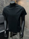カップル ユニセックス ウェア 黒 ストレート ショルダー ソロ ナ Tシャツ メンズ 夏 疆 綿 半袖 インナー 弾性 ヘビー アメリカンフィットネス