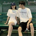 カップル ユニセックス ウェア 異なる 520 カップルの 夏服 メンズ 服 レディース スカート スーツ Tシャツ 1 イン フレンチ ハイエンド