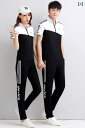カップル ユニセックス ウェア カップル スポーツ スーツ 夏 2025 サマーウェア 冷感 半袖 Tシャツ メンズ レディースカジュアル スポーツウェア