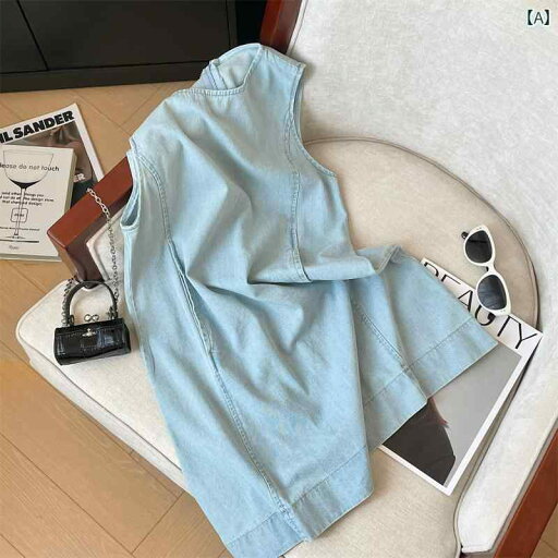 デニム ワンピース レディース カウンターは 大きい の カット ラベルの レディース 服の 夏の レトロ 青い ノースリーブ ベスト デニム ドレスの 女性を 撤回 します デニム ワンピース レディース カウンターは 大きい の カット ラベルの レディース 服の 夏の レトロ 青い ノースリーブ ベスト デニム ドレスの 女性を 撤回 します