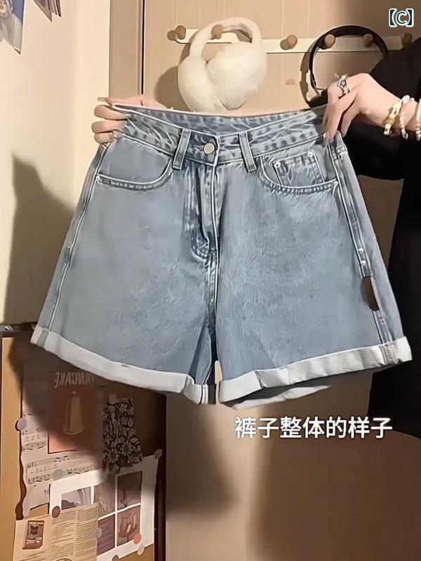 デニム　ワンピース　レディース フェイク ツーピース デニムオーバーオール スカート レディース 夏 ゆったり お腹 カバー 小さい サイズ ミディアム 丈 ファッション カジュアル ドレス