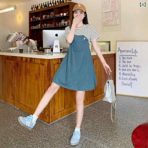 デニム ドレス レディース 夏の 女性用 ワン ショルダーサスペンダー スカート 大きいサイズ 太め mm スリミング お腹 カバー フェイク ツーピース スプライシング デニム ドレス デニム ドレス レディース 夏の 女性用 ワン ショルダーサスペンダー スカート 大きいサイズ 太め mm スリミング お腹 カバー フェイク ツーピース スプライシング デニム ドレス