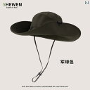 メンズ 帽子 キャップ 13 CM 大型 つば ハイキング 帽子 メンズ 速乾 防水 夏 大きい 頭囲 フィッシャーマン ハット アーミーグリーン レディース ...