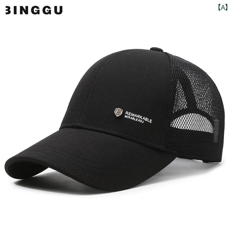 メンズ　帽子　キャップ 帽子 メンズ 夏用 メッシュ 日焼け防止 野球帽 2025年お父さんおじいちゃん サンバイザー キャップ