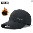 メンズ 帽子 キャップ 男性用 秋冬 帽子 暖かい て 厚手 裏起毛 向け 大きめの 頭囲の 野球帽 色褪せにくい 若 見え ダックビル キャップ