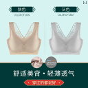 下着 レース レディース シームレス 下着 夏 薄手 レディース ノンワイヤー 快適 レース ブラジャー小 胸 ギャザー セクシー スポーツブラ