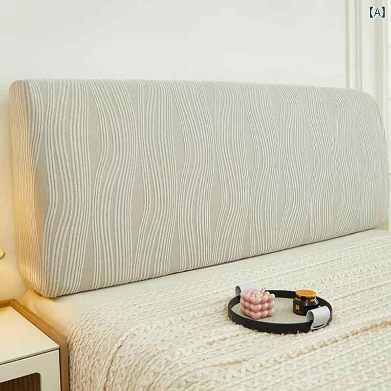 ベッド　カバー　 フル カバー ベッド ヘッド ジャカード高 弾性 特殊 形状 ユニバーサル ソフト カバーオール シーズン 防塵 バック 醜い 遺物を 隠す