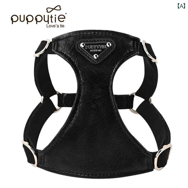 わんちゃん　ハーネス　かわいい 犬用 牽引 ロープ ベスト 散歩 調整 小型 チェストハーネス テディ か..