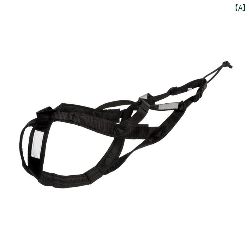 わんちゃん　ハーネス　かわいい 丈夫な 中型 犬と 大型 犬用の ランニング チェストハーネス スキー ..