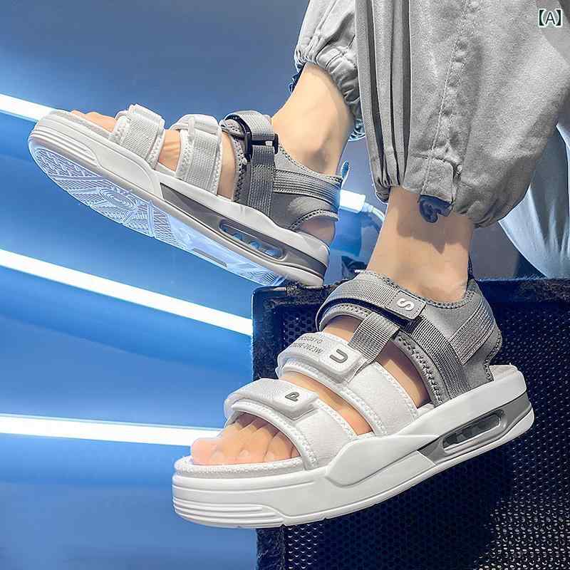 メンズ サンダル スリッパ メンズサンダル 2025夏 アウトドアウェア 学生 スポーツ レジャー 滑り止め ソフト ソール ビーチ サンダル