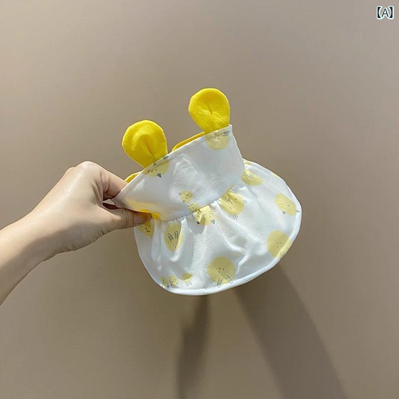 赤ちゃん 帽子 ベビー 2025 ベビー 帽子 夏用 トップハット サンハット つばの 大きい 幼児用 子供用
