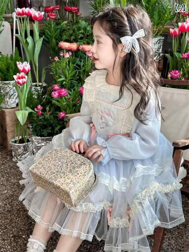 子供用 ドレス ワンピース 女の子用 ロリータ プリンセス ドレス 2025 春 誕生日 子供用 女の子 スカート 子供用 ドレス ワンピース 女の子用 ロリータ プリンセス ドレス 2025 春 誕生日 子供用 女の子 スカート