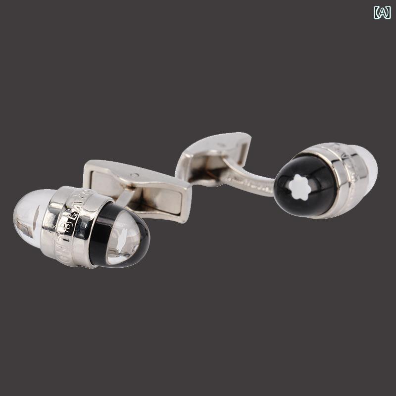 カフス ボタン シャツ カフスボタン メンズ 軽量 高級 フレンチ シャツ ボタン 2024年