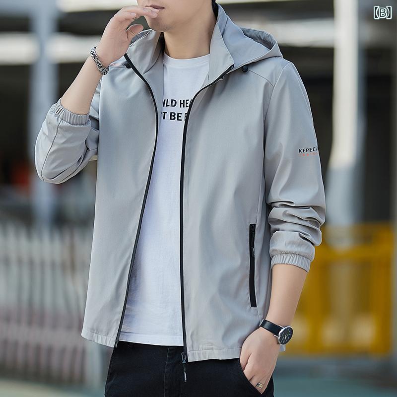 アウター　ジャケット　メンズ ジャケット メンズ スリムフィット 取り外し 可能 フード 2024 春 カジュアル トップス 裏起毛 厚手 カット ラベル