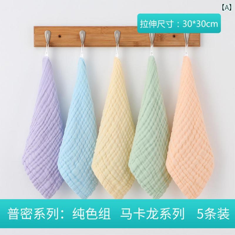 ハンカチ　ハンドタオル 赤ちゃんの 唾液 タオル ベビー ガーゼ 子供用 新生児 洗顔 ハンカチ 小さい 正方形の 綿 入浴用の 非常に 柔らかい