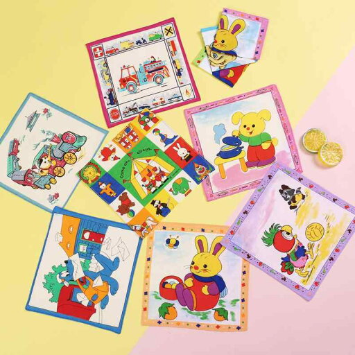 ハンカチ ハンドタオル 幼稚園 児用 ハンカチ 夏用 薄手 コットン かわいい 吸汗 速乾 四角い タオル ハンカチ ハンドタオル 幼稚園 児用 ハンカチ 夏用 薄手 コットン かわいい 吸汗 速乾 四角い タオル