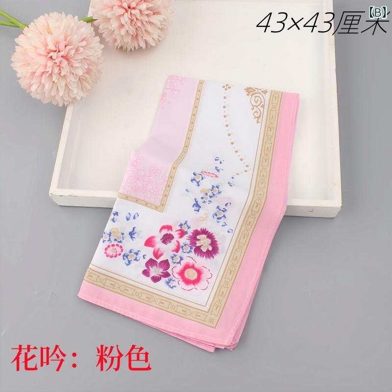 リバーパディのハンカチ　ハンドタオル レディース 昔ながらの ハンカチ 環境に 優しい 爽や かな 吸汗 綿 高 価値の 文学的な 小さい 四角い タオル 薄型｜アングル2