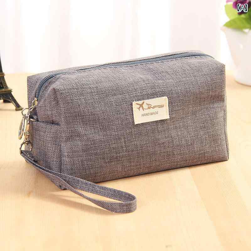 ポーチ　アクセサリー　収納 韓国 キューブ ポータブル 防水 収納 バッグ 旅行用 化粧 品 マルチ カラー セレクション