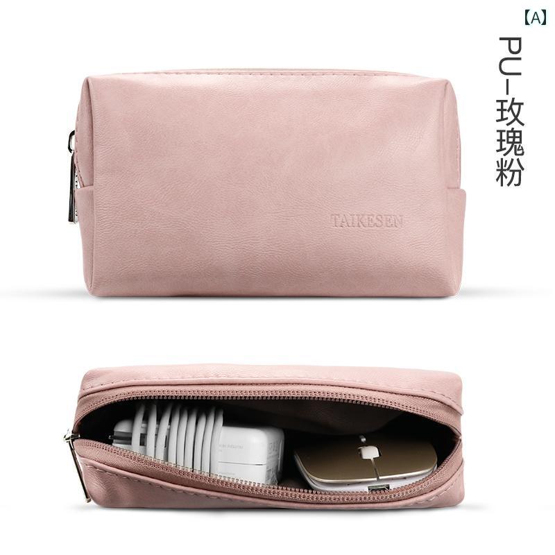 ポーチ　アクセサリー　収納 Lenovo Dell Huawei Microsoft Appleの ノート パソコンの 電源 充電 器 パワー バンク データ ケーブル 保護 カバー マウス ヘッド セット ポータブル バッグ U ディスク シールド 多機能 デジタルストレージに