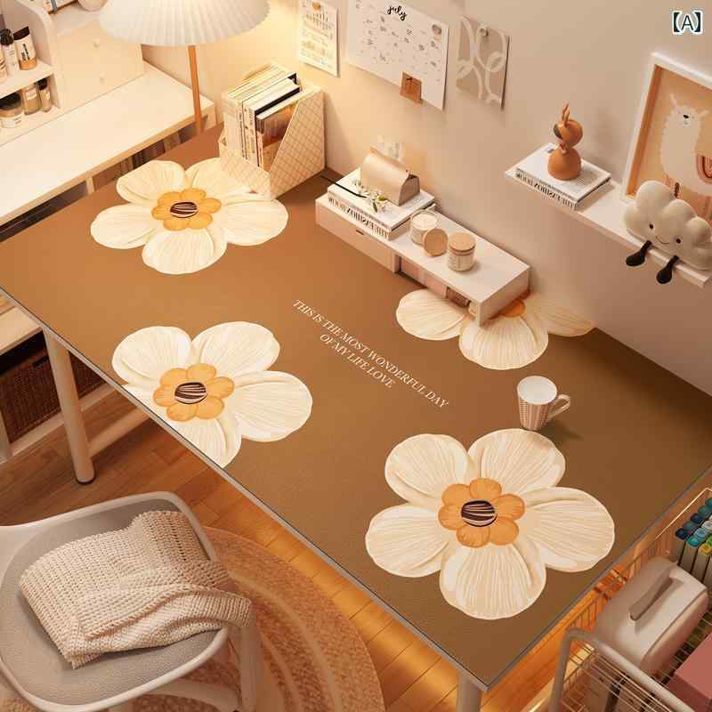 パッド デスクパッド 子供用 学生用 勉強 机 パッド デスク用 デスク トップ 滑り止め 保護 オフィス用 耐 油 防水 コンピュータ用 クロス