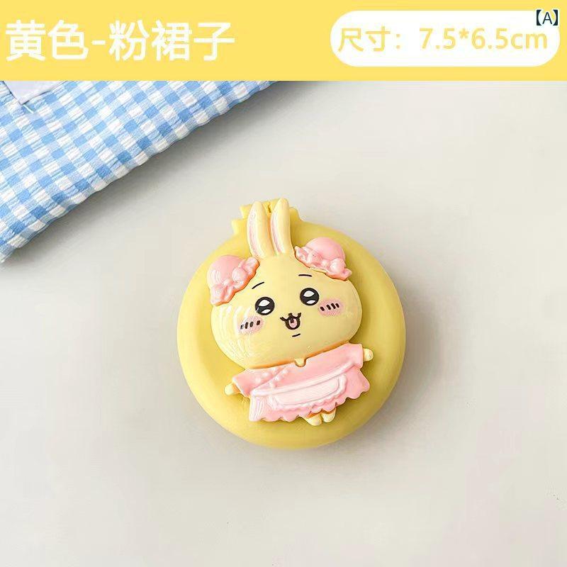 コーム Jiyi Kawa エア クッション コーム ポータブル ミラー ツー イン ワン 折りたたみ ミニ バッグ