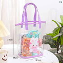 透明 ハンドバッグ 子供用 レインコート 収納 バッグ 透明 防水 入園 入学お 着替え バッグ大容量 小型 濡れた 服用