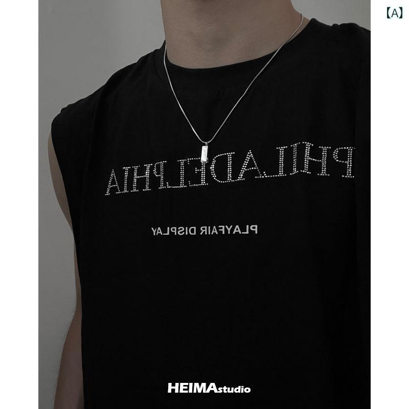 ネックレス メンズ ヒップ ホップ シルバー 小さい レンガ ペンダント ネックレス メンズな ヒップ ホップ シンプル レディース アクセサリー マッチング ...