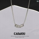 ネックレス メンズ ヒップ ホップ CAIMOUはお 風呂でも 着用 でき チタン 鋼は 色褪せません。 メンズ ネックレス レディー スクール スタイル カッ...