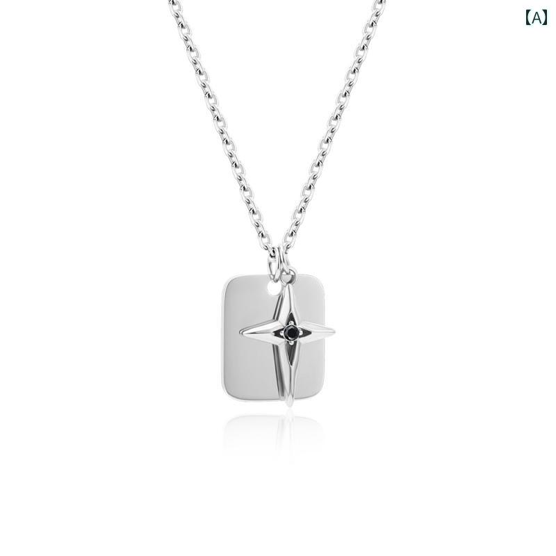 ネックレス メンズ ヒップ ホップ 中国 バレンタイン デー ギフト 男性用 ファン パイ スター ネックレ..