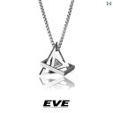 ネックレス メンズ ヒップ ホップ EVEの ラインストーンを ちりばめた 幾何学 模様の ネックレス。 メンズ レディース。で 万能。 高級 チタン 鋼。 色...