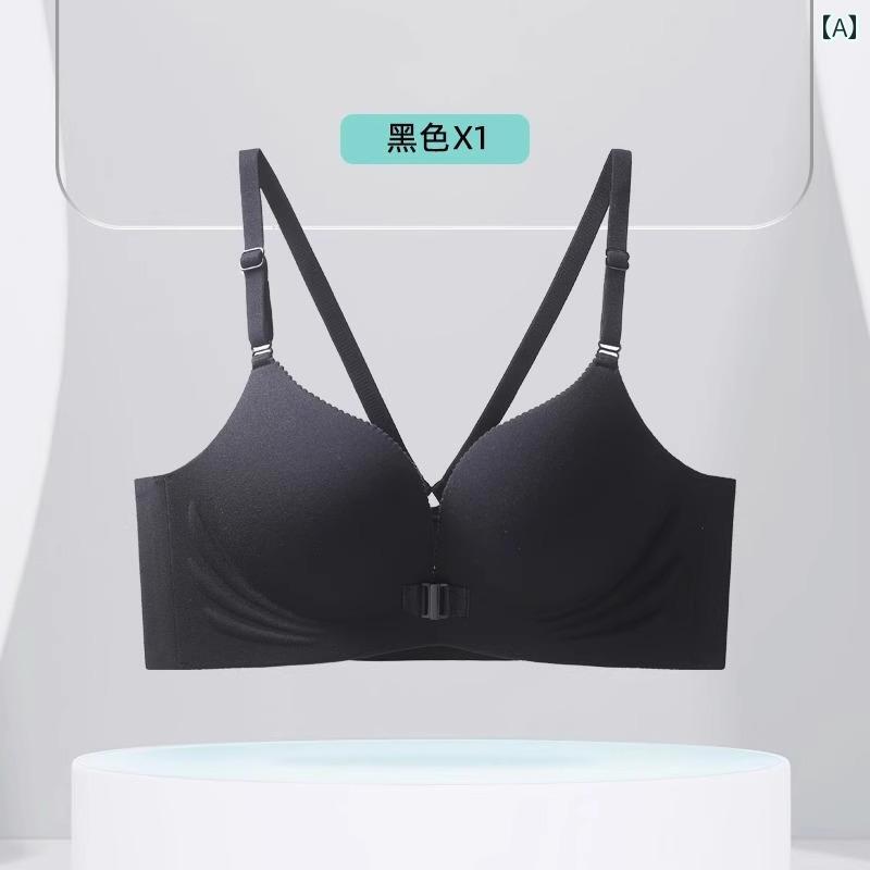 小さい 胸を プッシュアップ 縁なしの Triumph フロント バック ルブラ 小 胸の 女性用 美しい 下着 ギ..