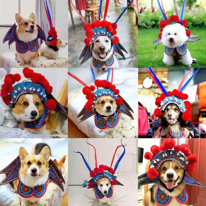 ペット コスチューム 変身 仮装 犬 猫 衣装 ボーダーコリー コーギー フレンチブルドッグ 新年 パーティー おもしろ ユーモア 変装 服 かわいい 楽しい 室内 家庭用・スタイル: 唐装・カラー展開: 赤色・サイズ展開: S, L・首回り: S: 31-36cm, L: 42-52cm・対応体重: S: 3-7.5kg, L: 7.5-12.5kg