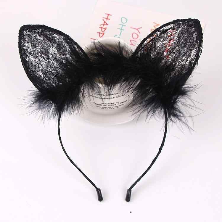 ヘアアクセサリー 女性用 猫耳 ヘアバンド 猫モチーフ かわいい ピンク系 ゴールドアクセント 日常使い イベント用 柔らか素材 軽量 調整可能 春夏 秋冬 通年