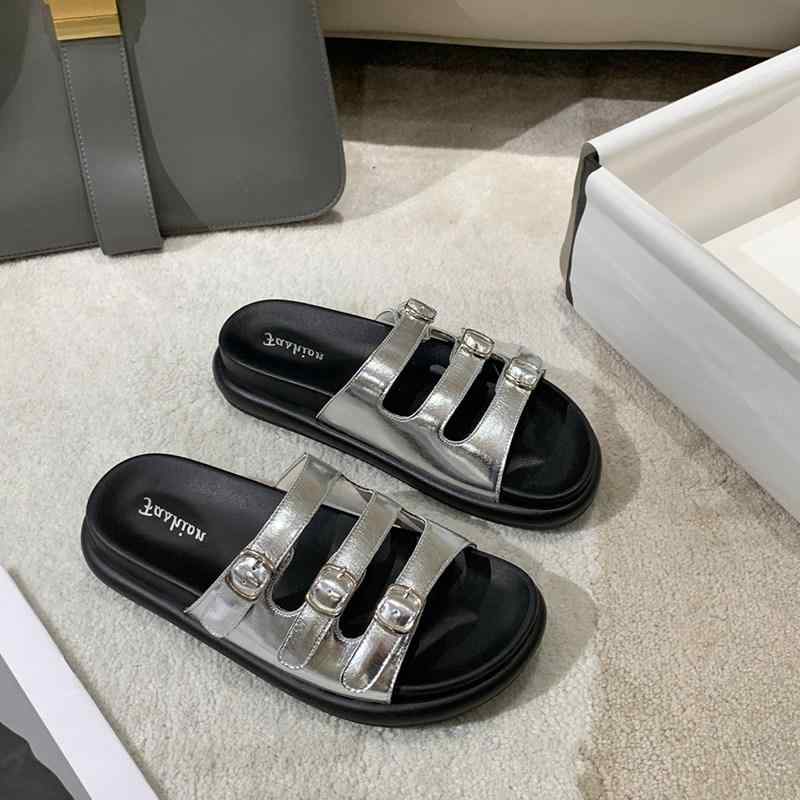 レディース ビーチサンダル 一文字ストラップ 夏用 滑り止め 厚底 柔らかクッション ストラップバックル ファッション カジュアル アウトドア 普段使い 軽量 快適